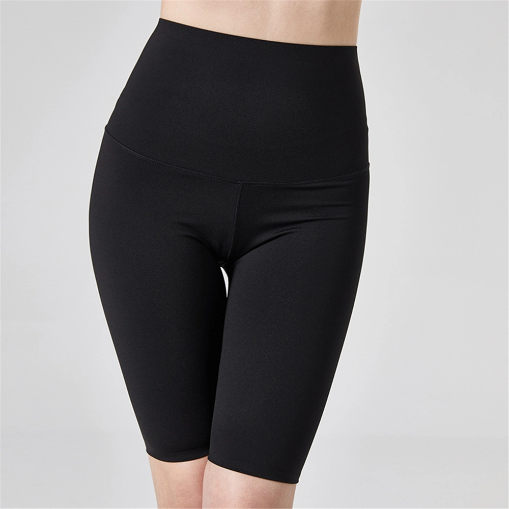 Women′s High Waist Shorts Workout Yoga Running Gym Compression Shorts Lifting Elastic Tights Pants