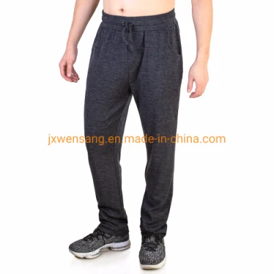 Pyjama 100% laine mérinos Sous-vêtement de yoga Pantalon long thermique d'épaisseur moyenne