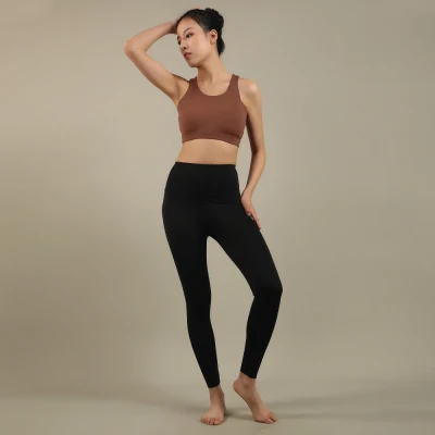 Vêtements de sport personnalisés vêtements de sport sans couture pour femmes entraînement 2 pièces soutien-gorge de sport ensemble de Yoga