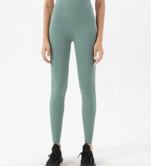 No T-Line Pantalon de yoga doux pour la peau Legging élastique taille haute avec poche